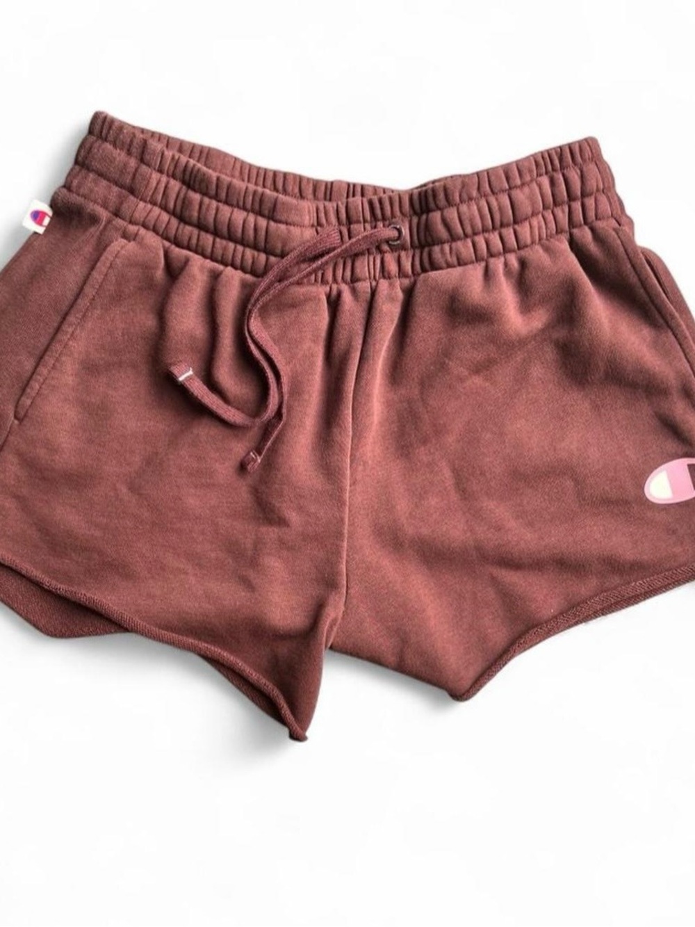 Champion Women's Rusty Rose Terry Athletic Shorts